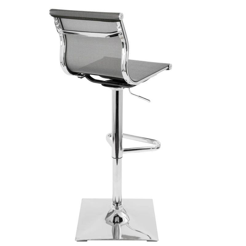 Mirage - Contemporary Adjustable Barstool With Swivel by Unique Piece Furniture