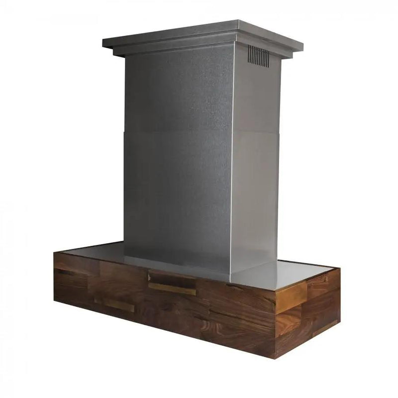 ZLINE 48" Remote Blower Wooden Wall Range Hood, 681W-RD-48 by Farmhouse Kitchen and Bath