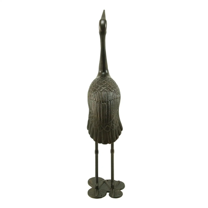 Bird Animals Rust Resistant Metal Garden Statue by HouseOfZazla