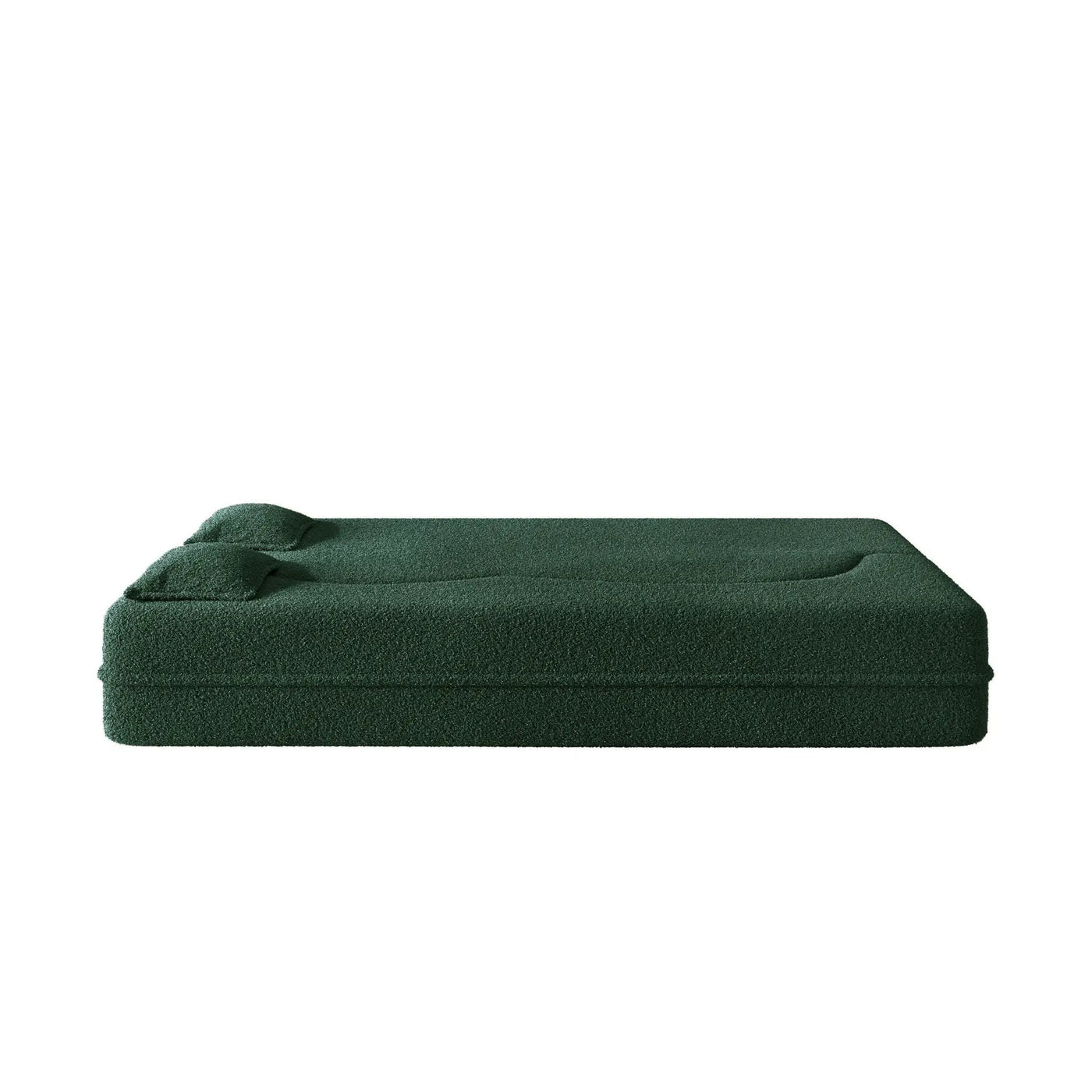 Modern Floor Sleeper Sofa Bed With 2 Pillows, Convertible Twin Size Folding Mattress For Living Room by HouseOfZazla