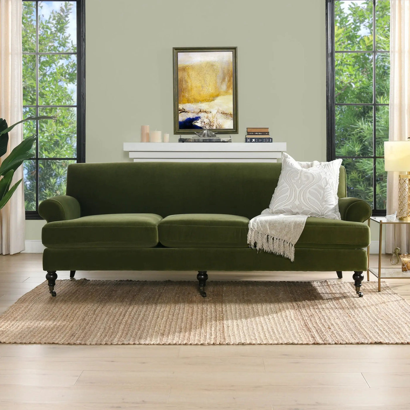 Alana Lawson - Three Cushion Tightback Sofa by HouseOfZazla