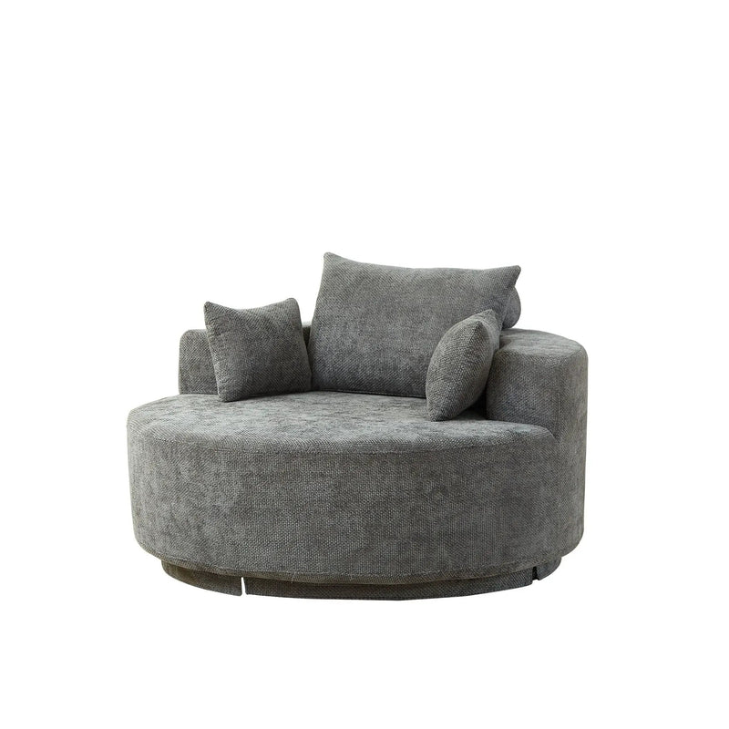 Single 360 Degree Swivel Chair For Living Room by HouseOfZazla