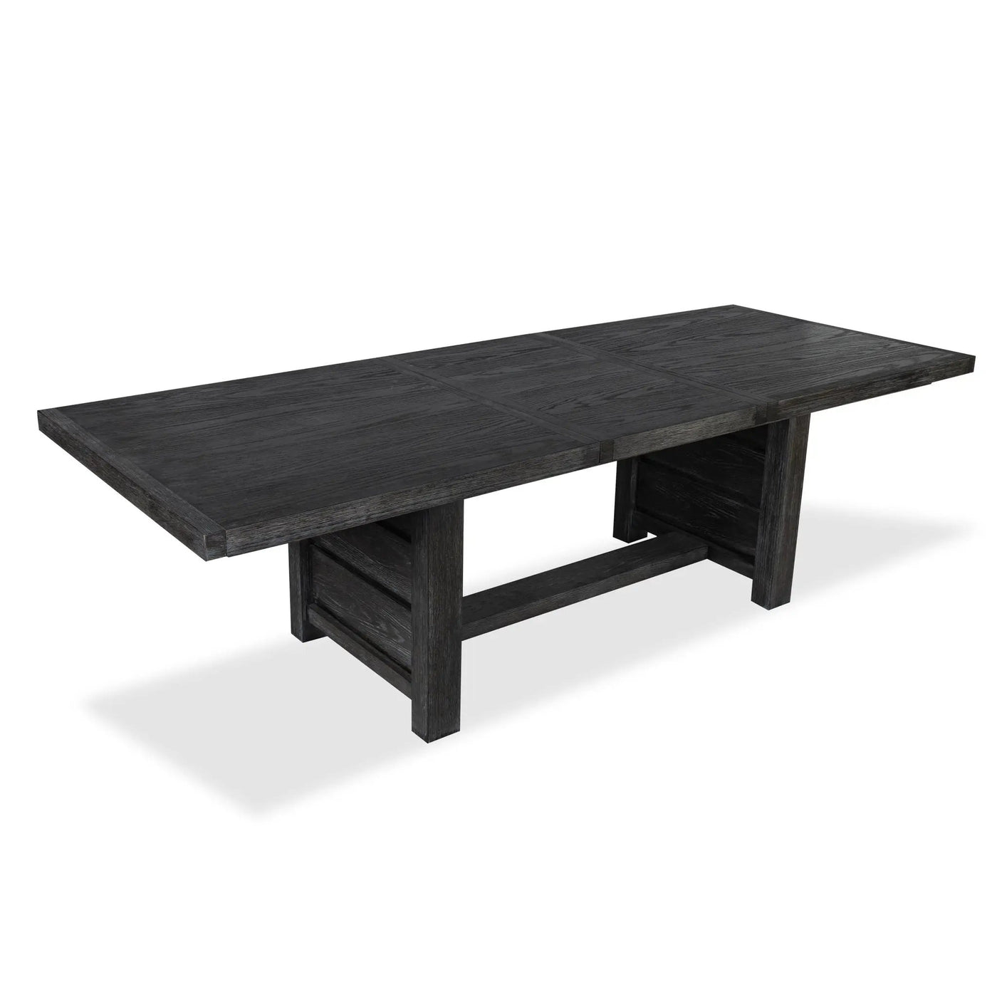 Plum Creek - Extendable Trestle Dining Table by Unique Piece Furniture