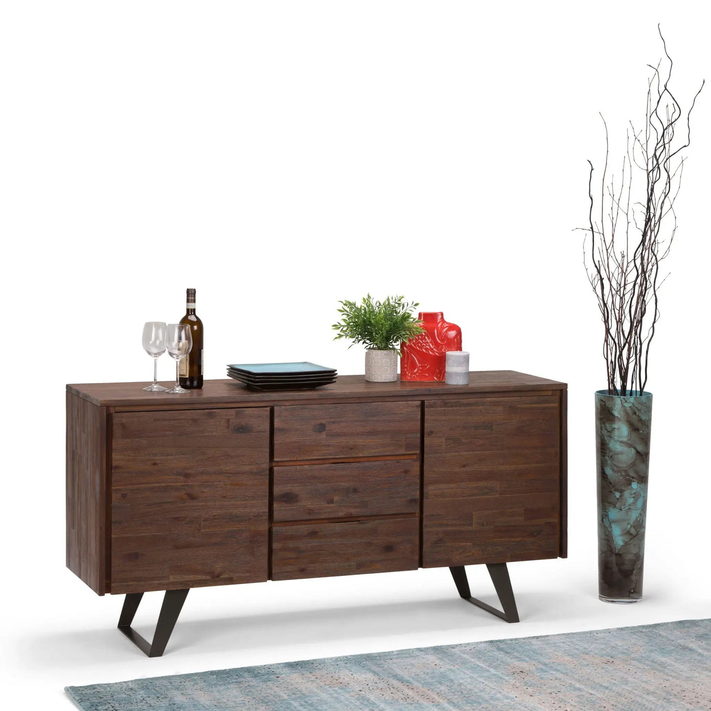 Lowry - Modern Industrial Sideboard Buffet by HouseOfZazla