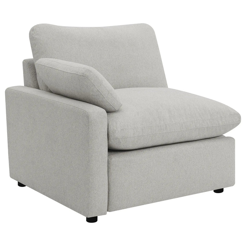 Collins Modular Power Loveseat Grey by Unique Piece Furniture