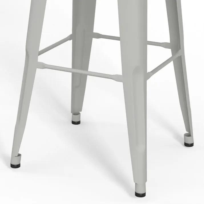 Fletcher - Handcrafted Metal Stool (Set of 2) by HouseOfZazla