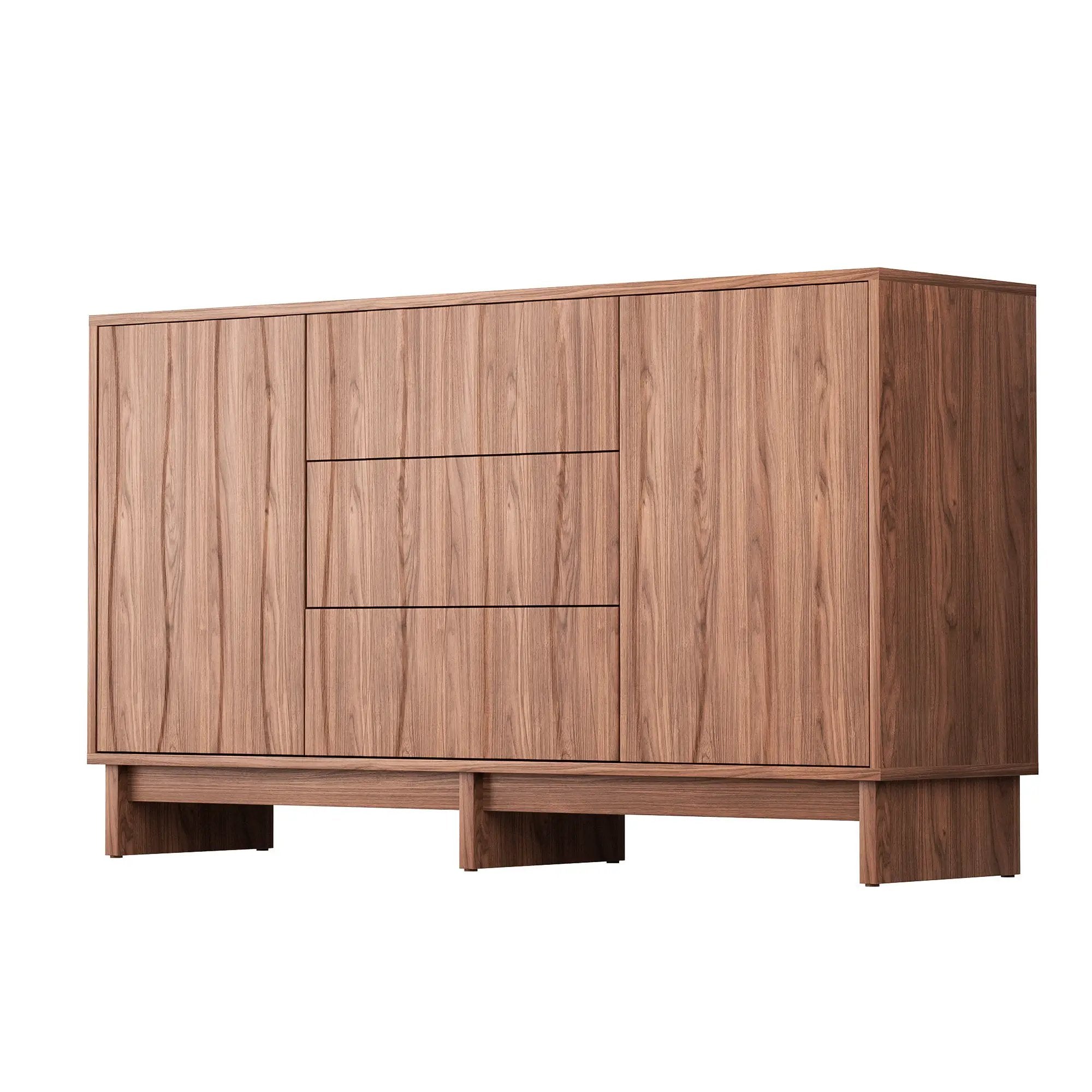 59.1" Buffet Sideboard with 2 Doors and 3 Drawers by HouseOfZazla