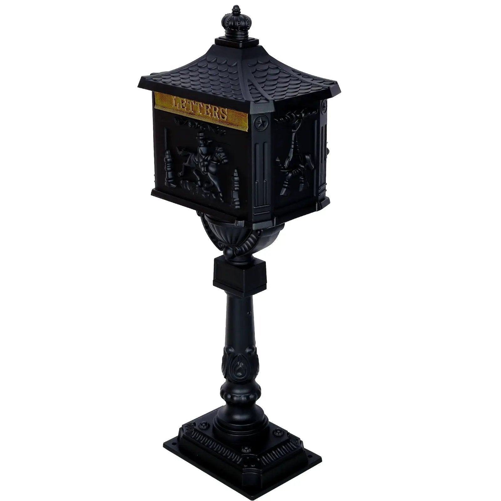 Cast Aluminum Mail Box, Postal Box, Mailbox by HouseOfZazla
