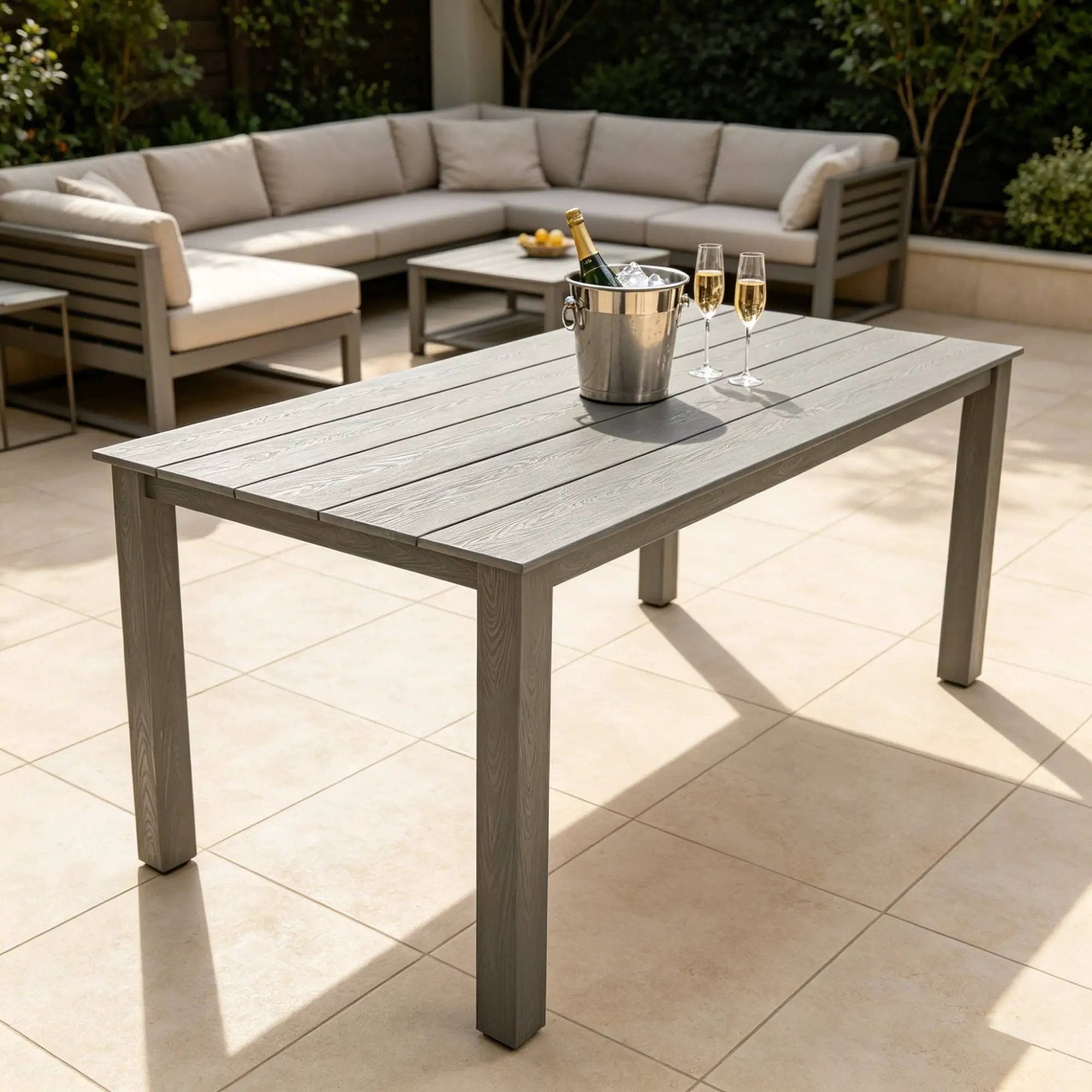 68.9-Inch Simple High-Quality Dining Table by HouseOfZazla
