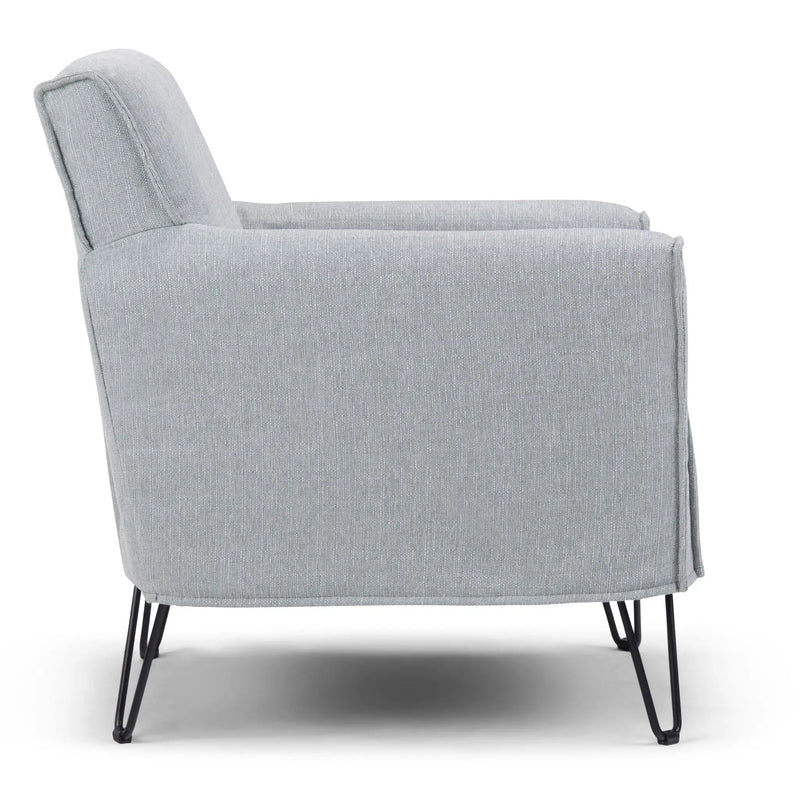 Warren - Accent Chair With Hairpin Legs by HouseOfZazla