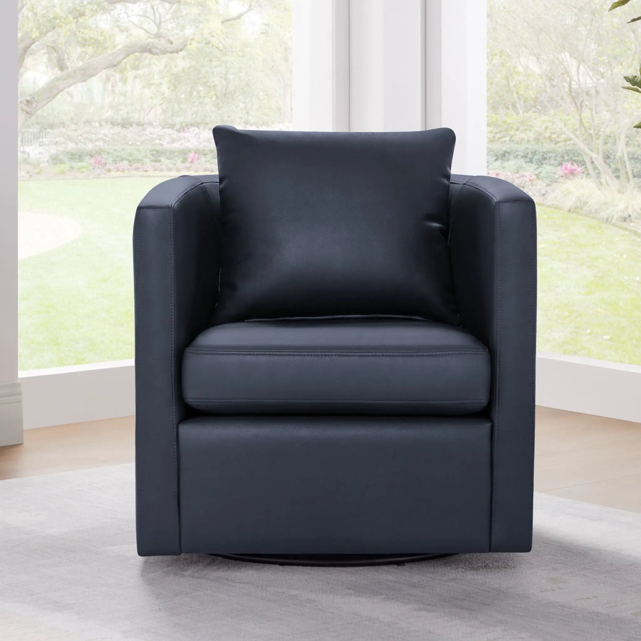 Sutton - Swivel Barrel Chair by HouseOfZazla