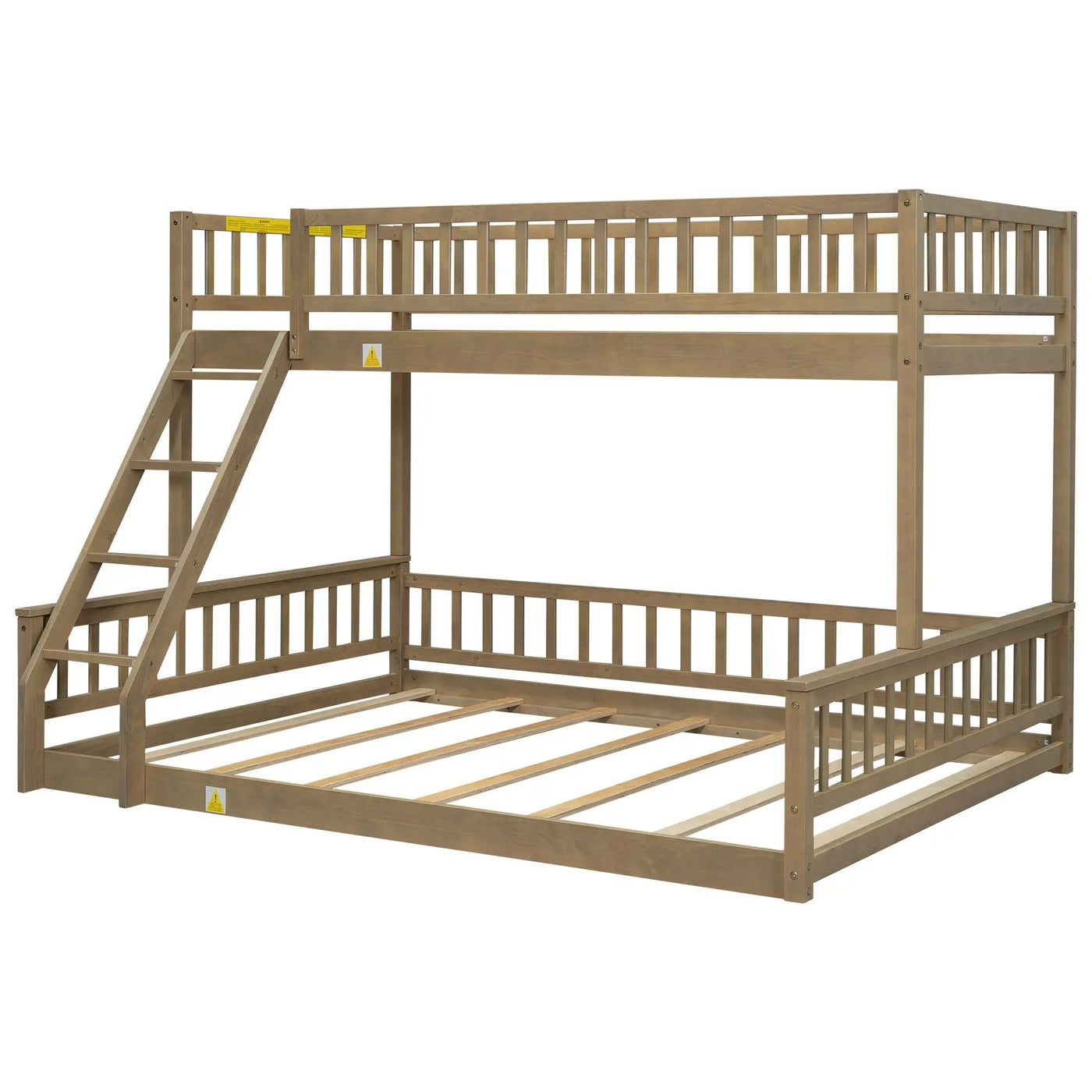 Bunk Bed With Ladder And Guardrails by HouseOfZazla