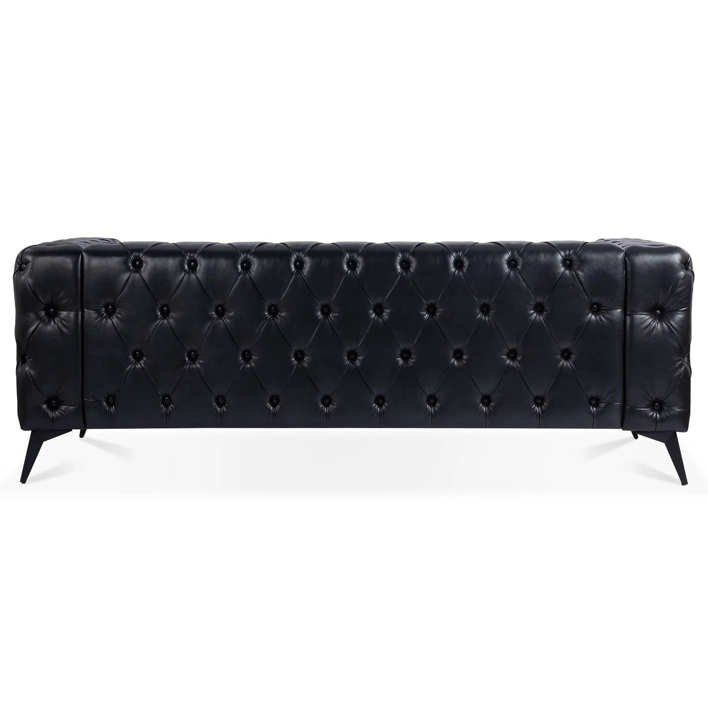 Square Arm Removable Cushion 3 Seater Sofa by HouseOfZazla