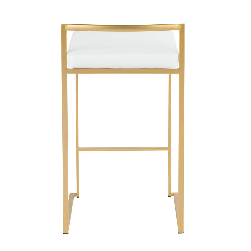 Fuji - Contemporary / Glam Design Counter Stool (Set of 2) by Unique Piece Furniture