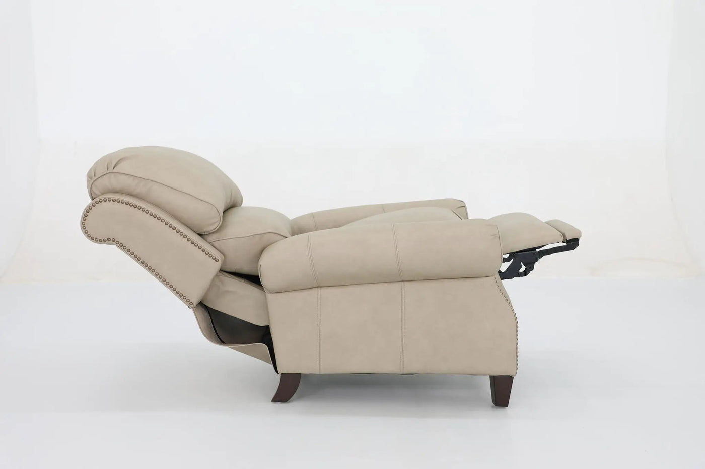 Churchill - Push Thru The Arm Recliner - Cabernet by Unique Piece Furniture