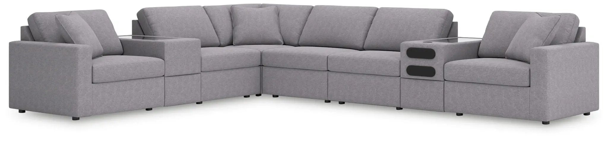 Modmax - Sectional - Granite by Unique Piece Furniture