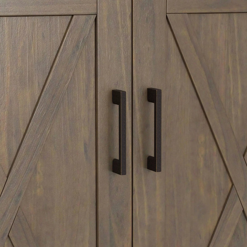 Ela - Low Storage Cabinet - Smoky Brown by Unique Piece Furniture