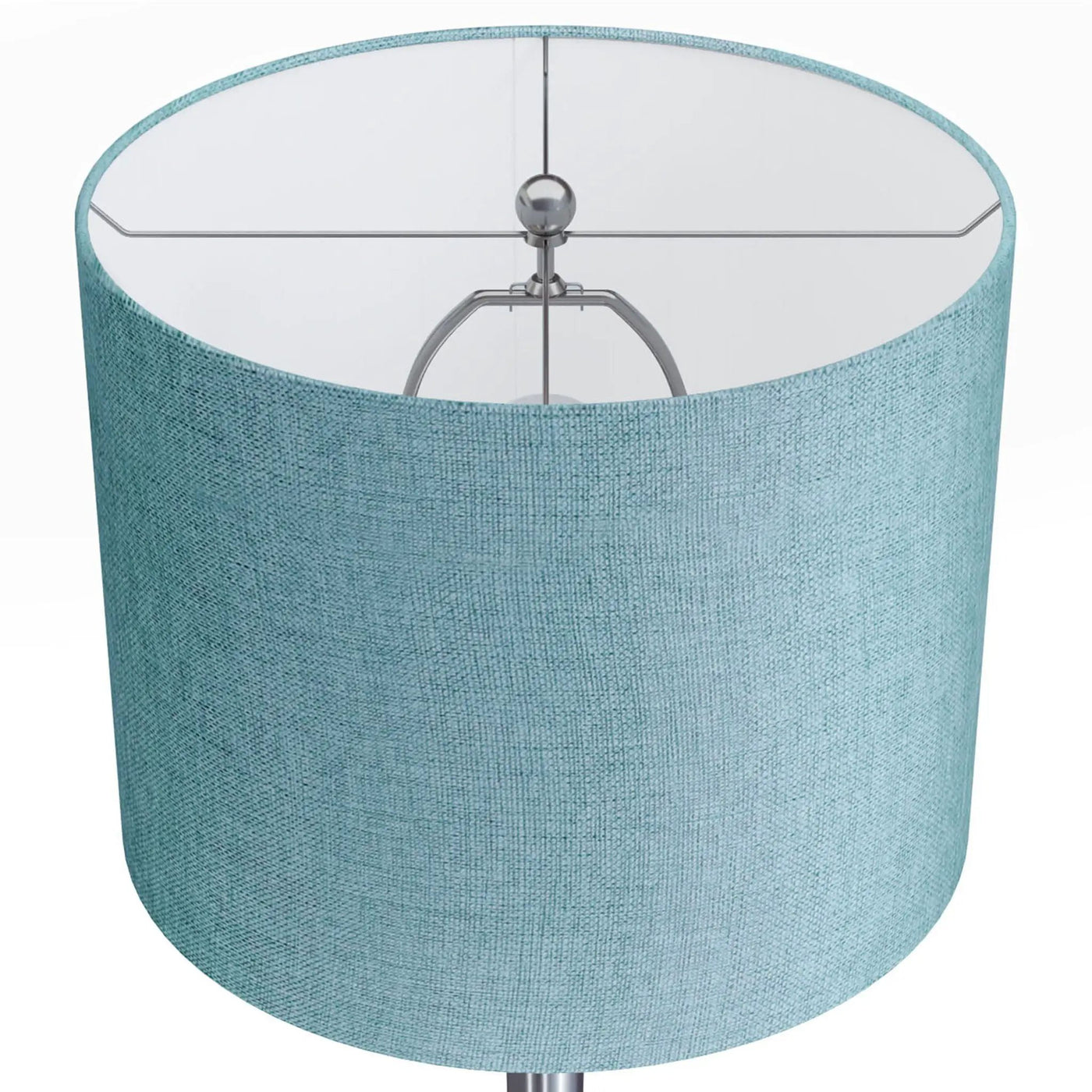 Lenuxe - Contemporary Semi Gloss Table Lamp (Set of 2) by HouseOfZazla