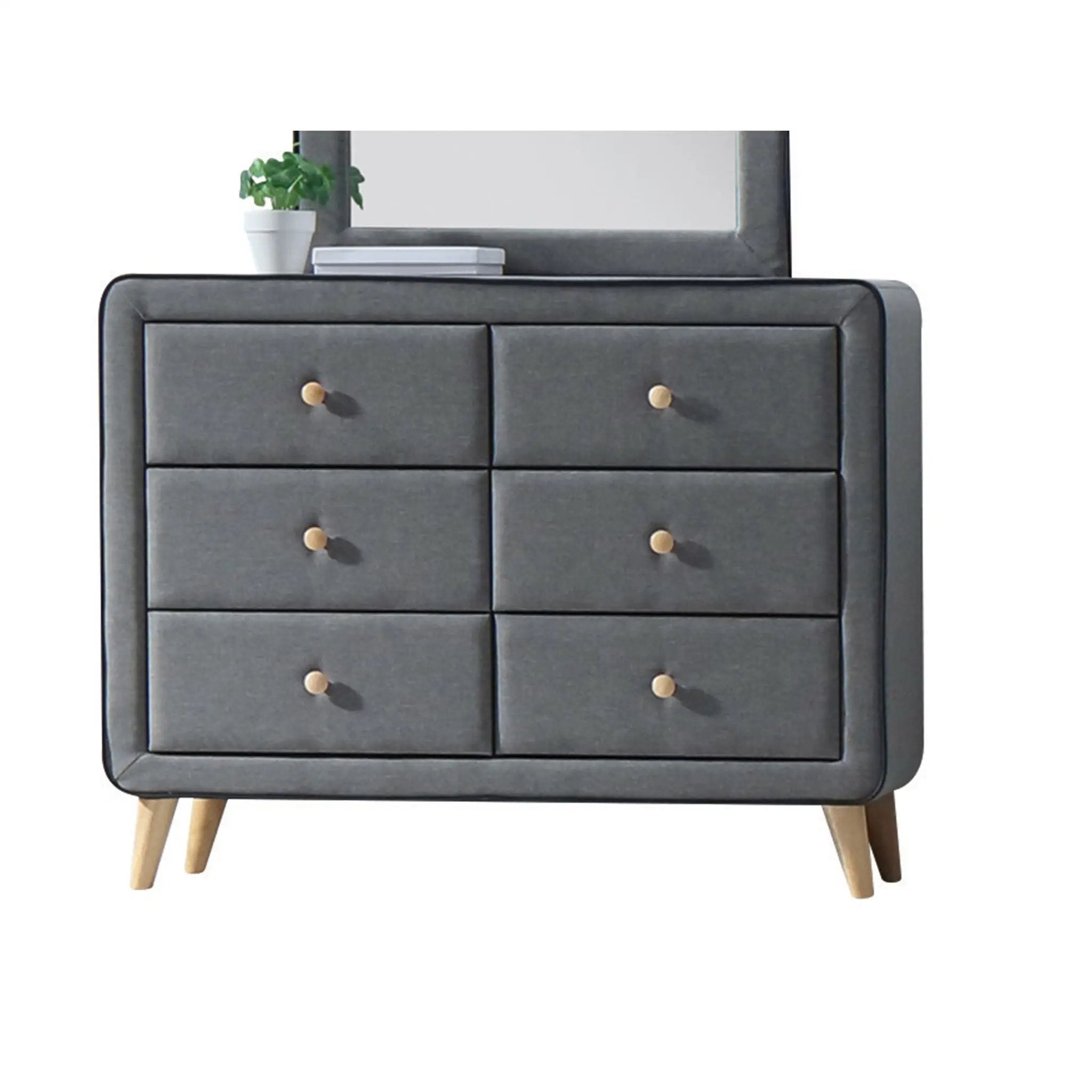 Valda - Dresser - Light Gray by Unique Piece Furniture