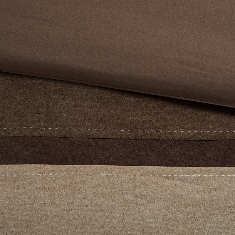 7 Piece Faux Suede Comforter Set, photo 3 of 10