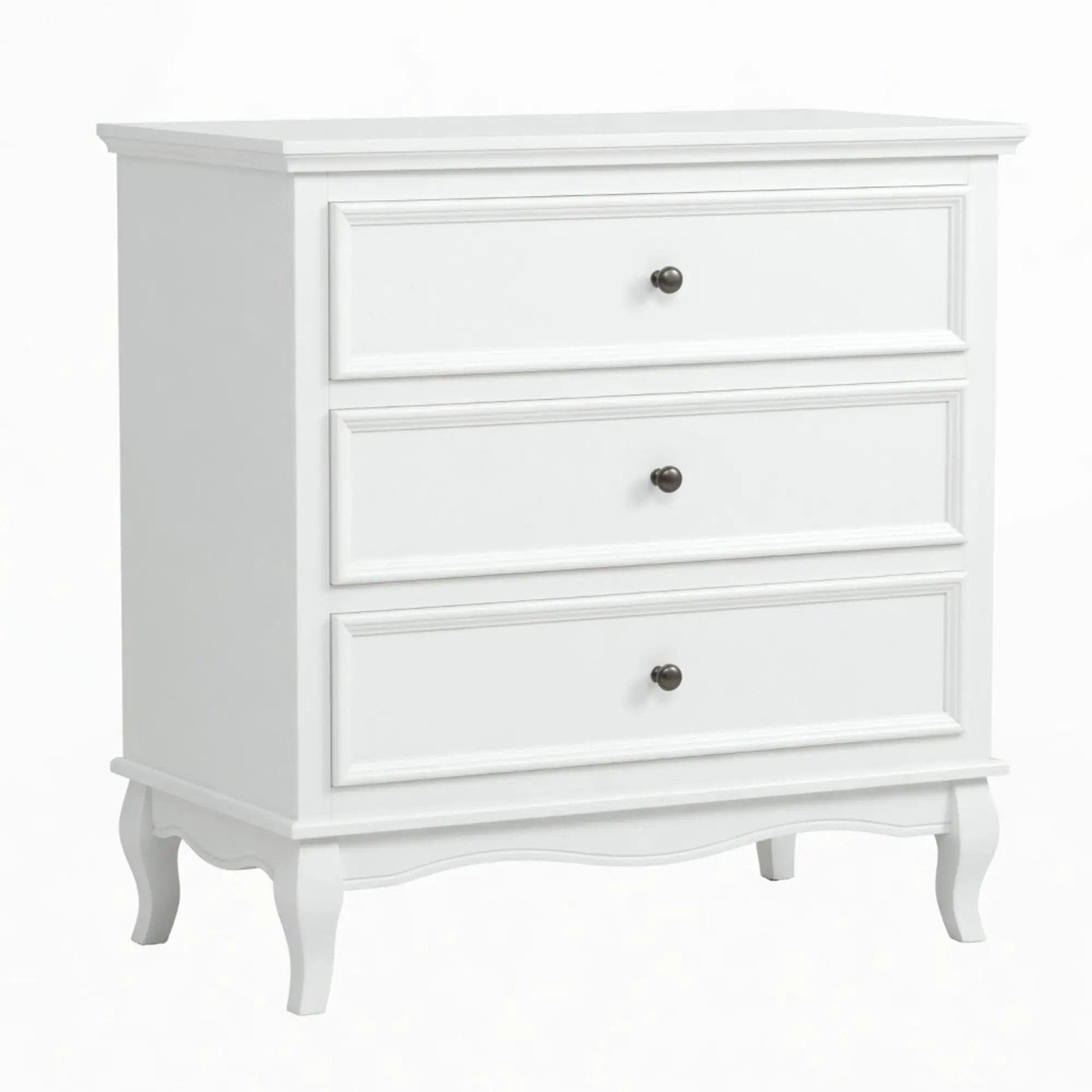 3 Drawer Dresser - White by HouseOfZazla