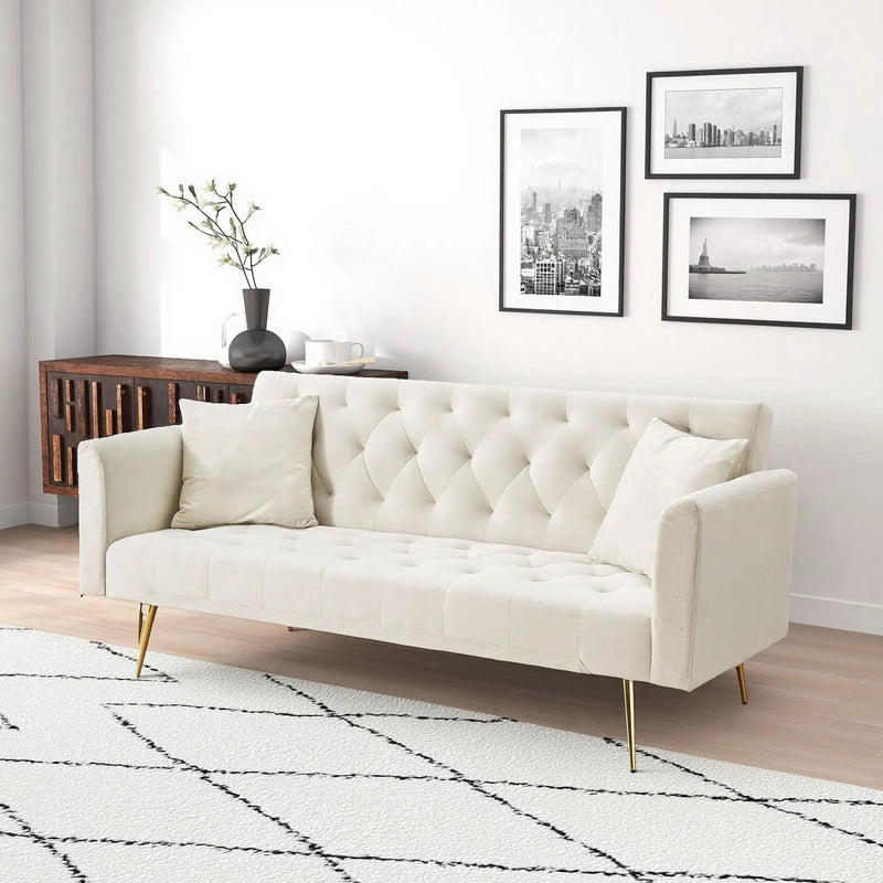 Convertible Double Folding Living Room Sofa Bed by Unique Piece Furniture