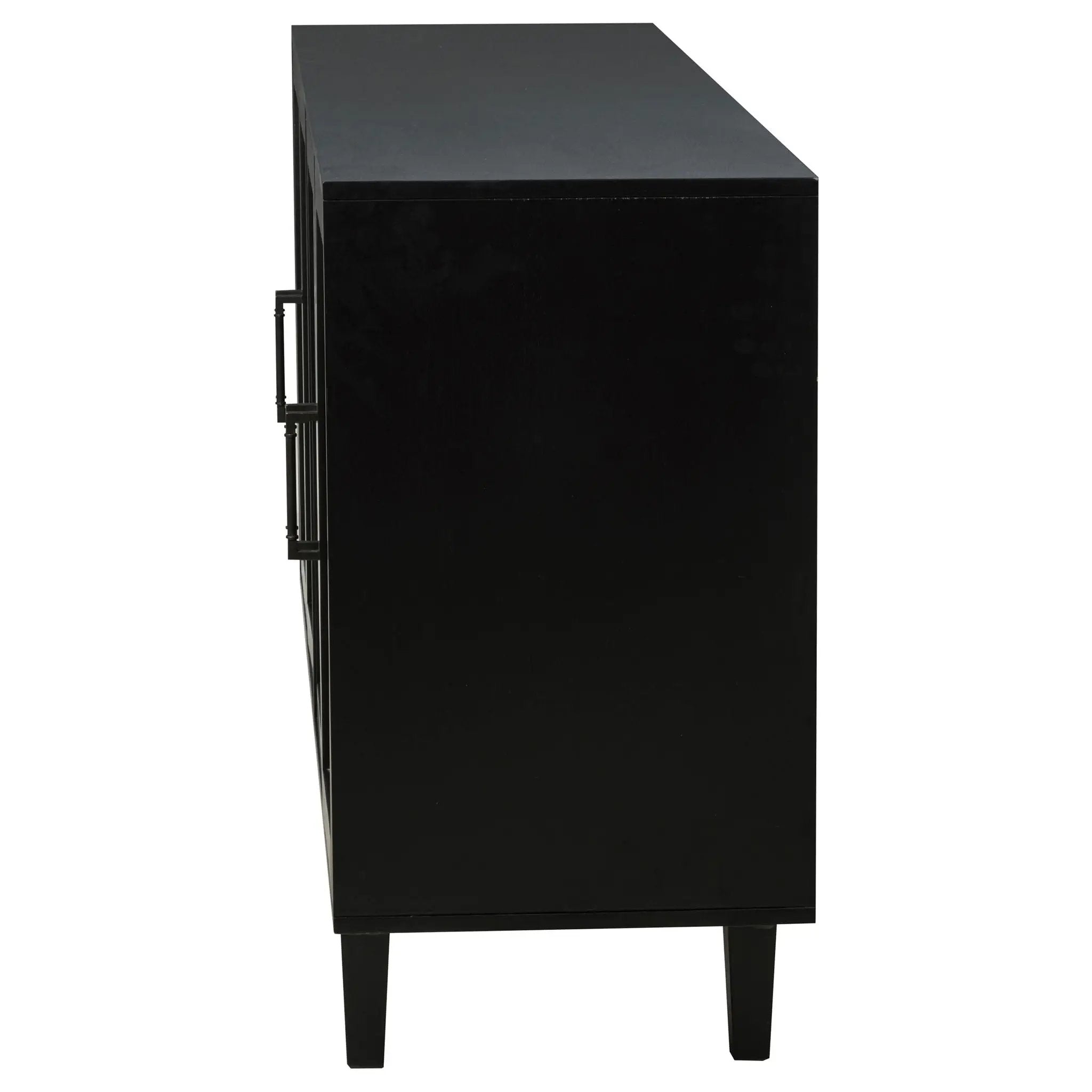 Middleton 4-door Sideboard Server with Dual Drawers Black by Unique Piece Furniture