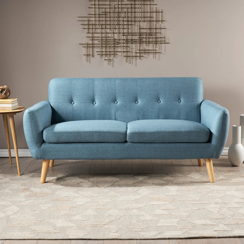 67.25" Button Tufted Loveseat by HouseOfZazla