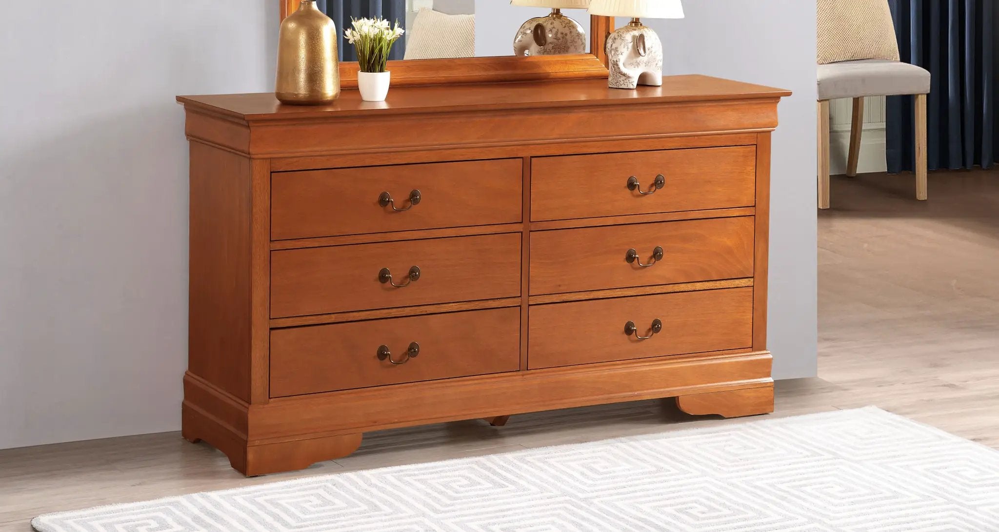 Elegant Traditional Storage Dresser by Unique Piece Furniture