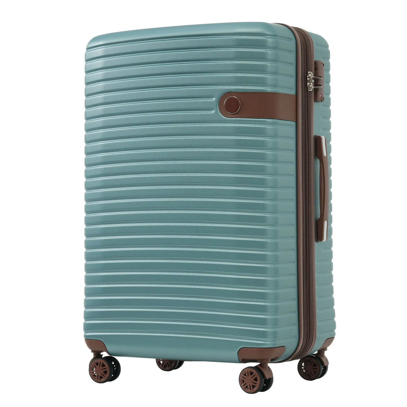 4 Piece Luggage Suitcase Set, Hard Shell Lightweight Expandable Travel Luggage With 4 Packing Cubes by HouseOfZazla