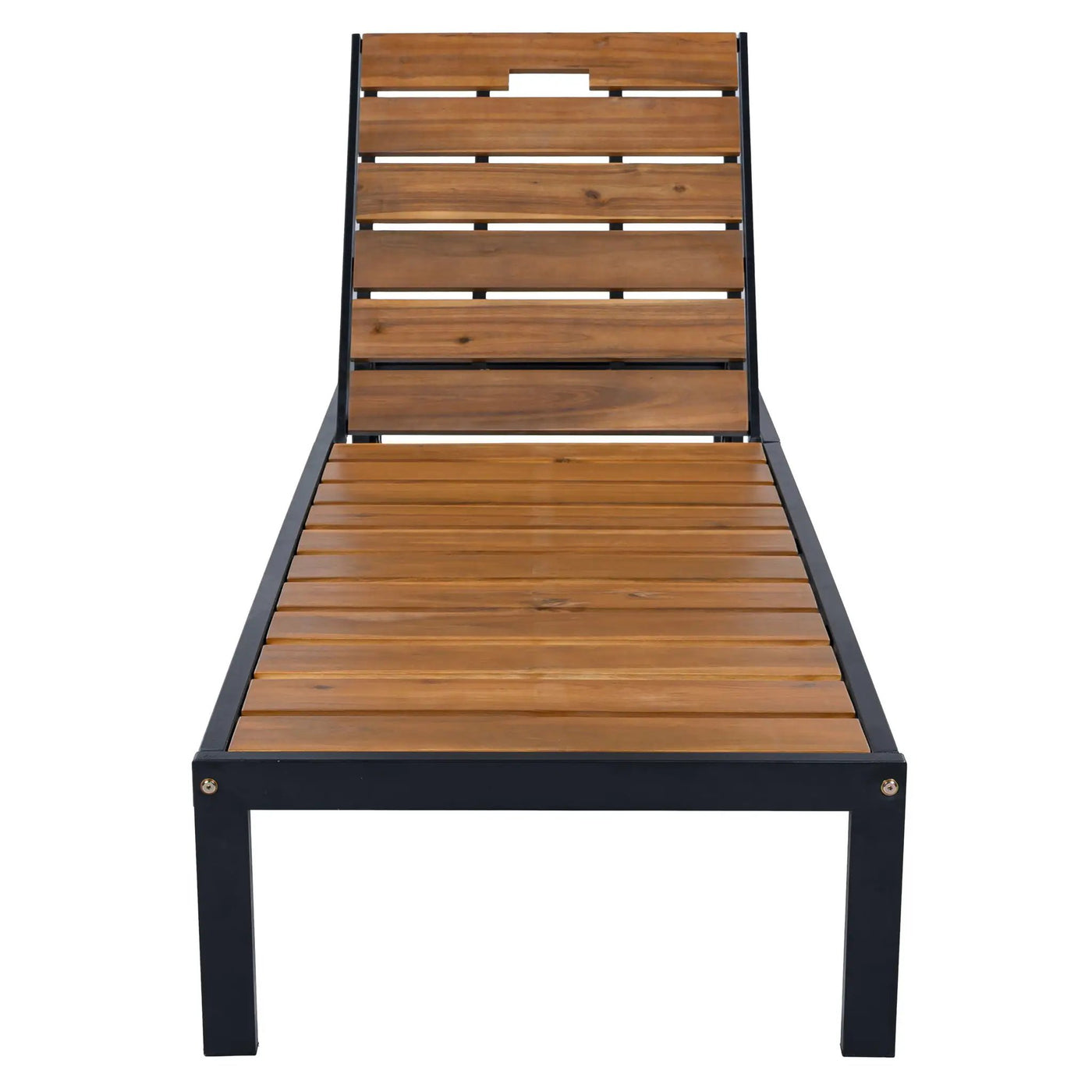Outdoor Chaise With Adjustable Backrest by HouseOfZazla