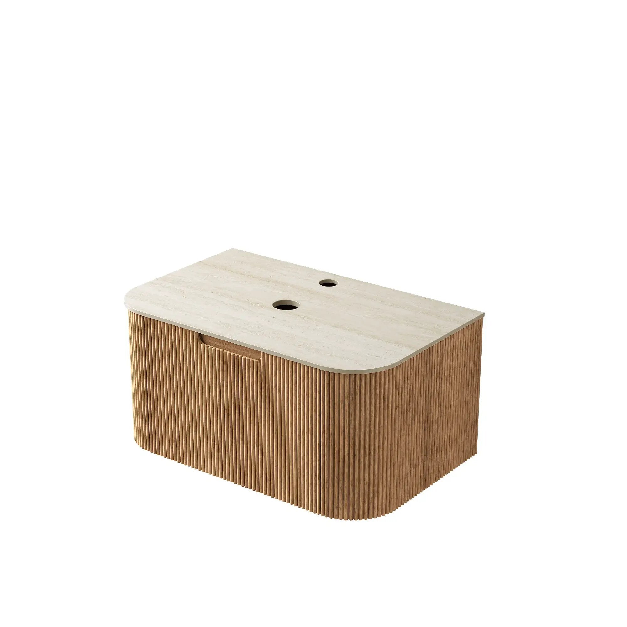 DINA 30'' Wall Mounted Plywood Cabinet with 1 Drawer by HouseOfZazla