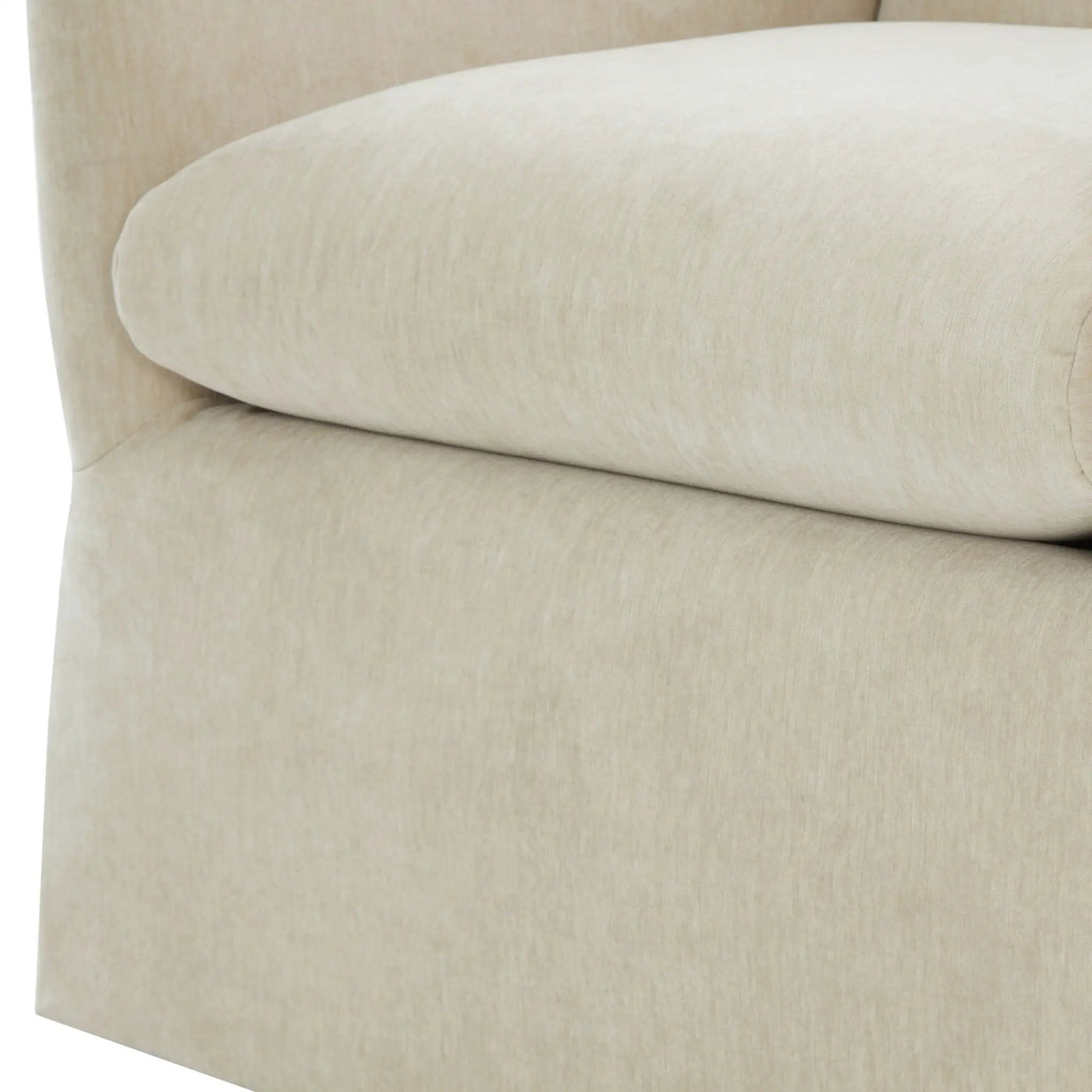 Luisa - Skirted Swivel Accent Chair by HouseOfZazla