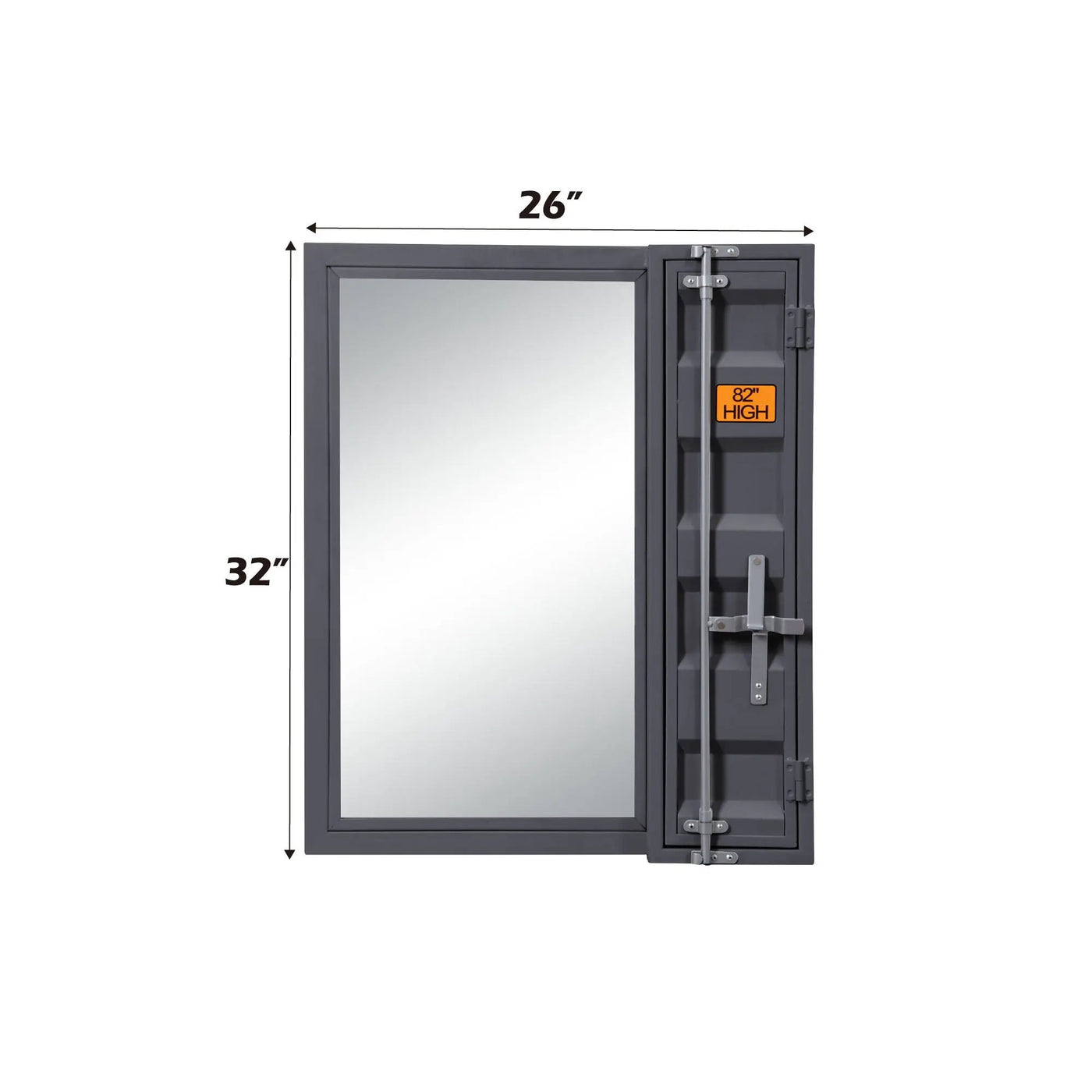 Cargo Vanity Mirror, Clear Reflection by HouseOfZazla