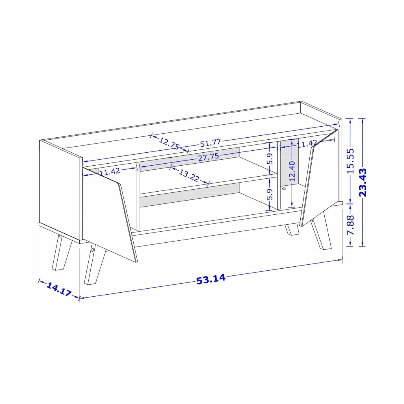 Marcus - TV Stand by HouseOfZazla