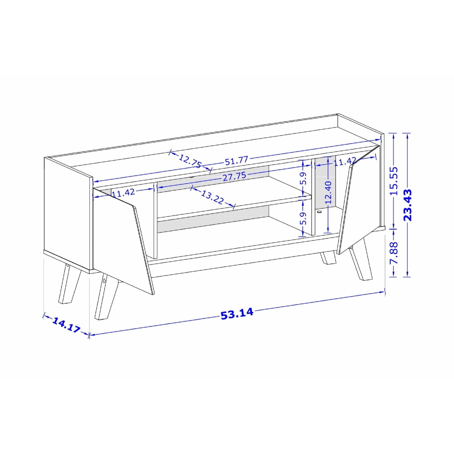 Marcus - TV Stand by HouseOfZazla