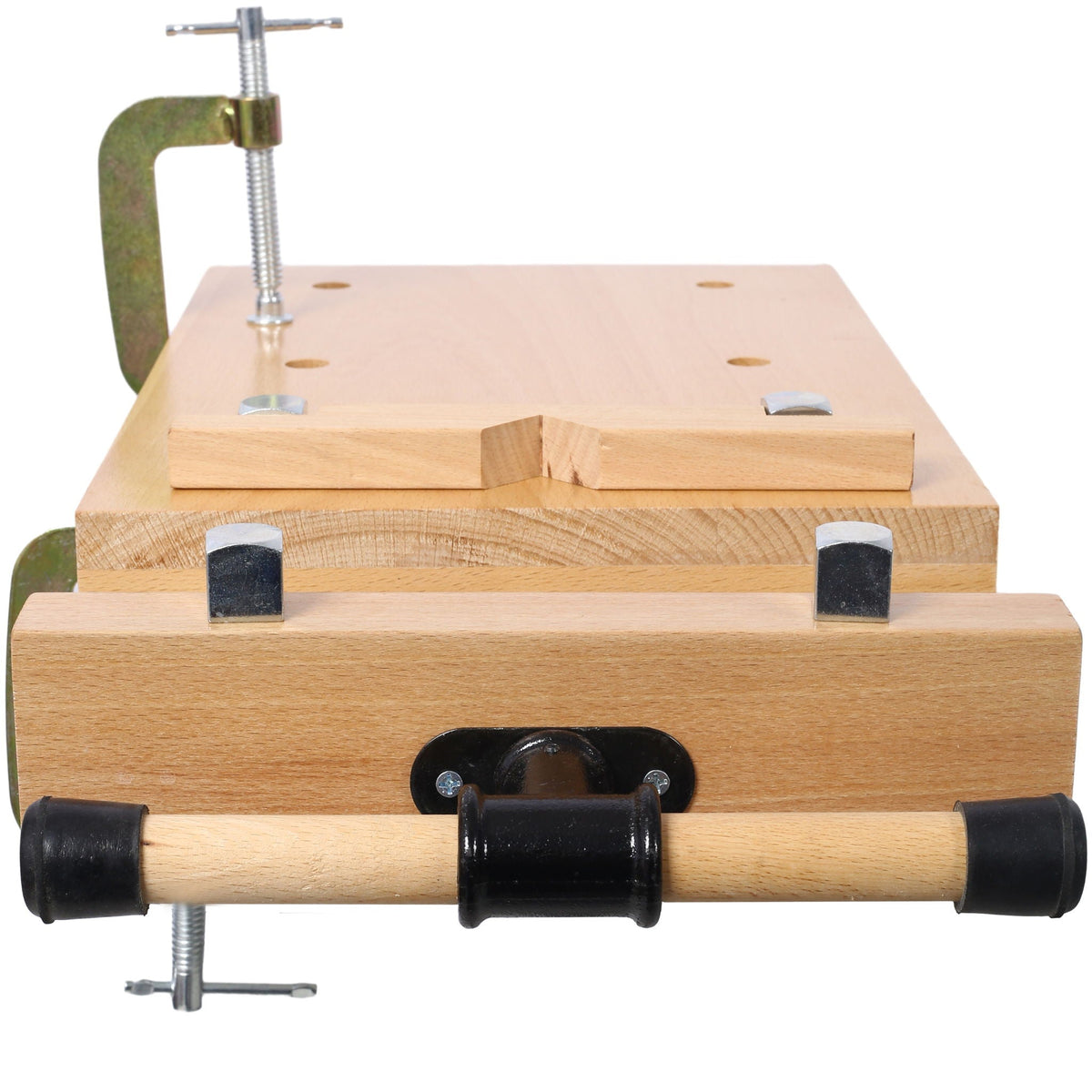 Portable Hardwood Workbench with Quick Release Handle - Natural, photo 9 of 17