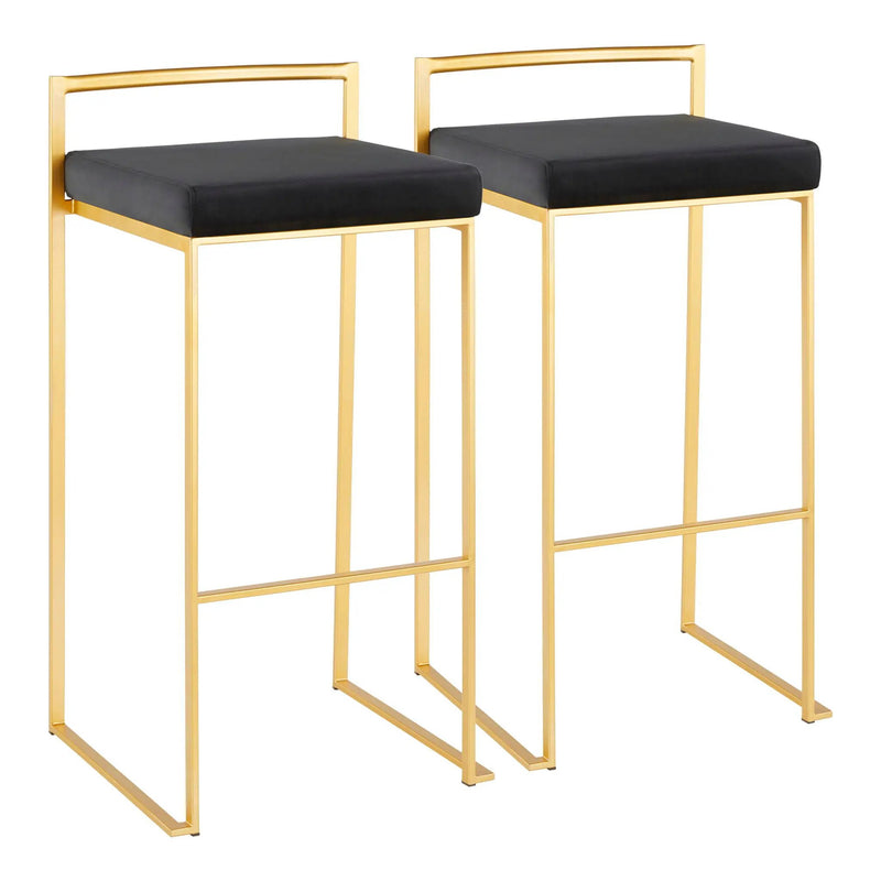 Fuji - Contemporary / Glam & Quality Construction Barstool by Unique Piece Furniture