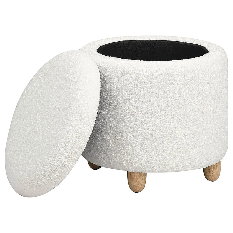 Corvair - Round Storage Ottoman by HouseOfZazla