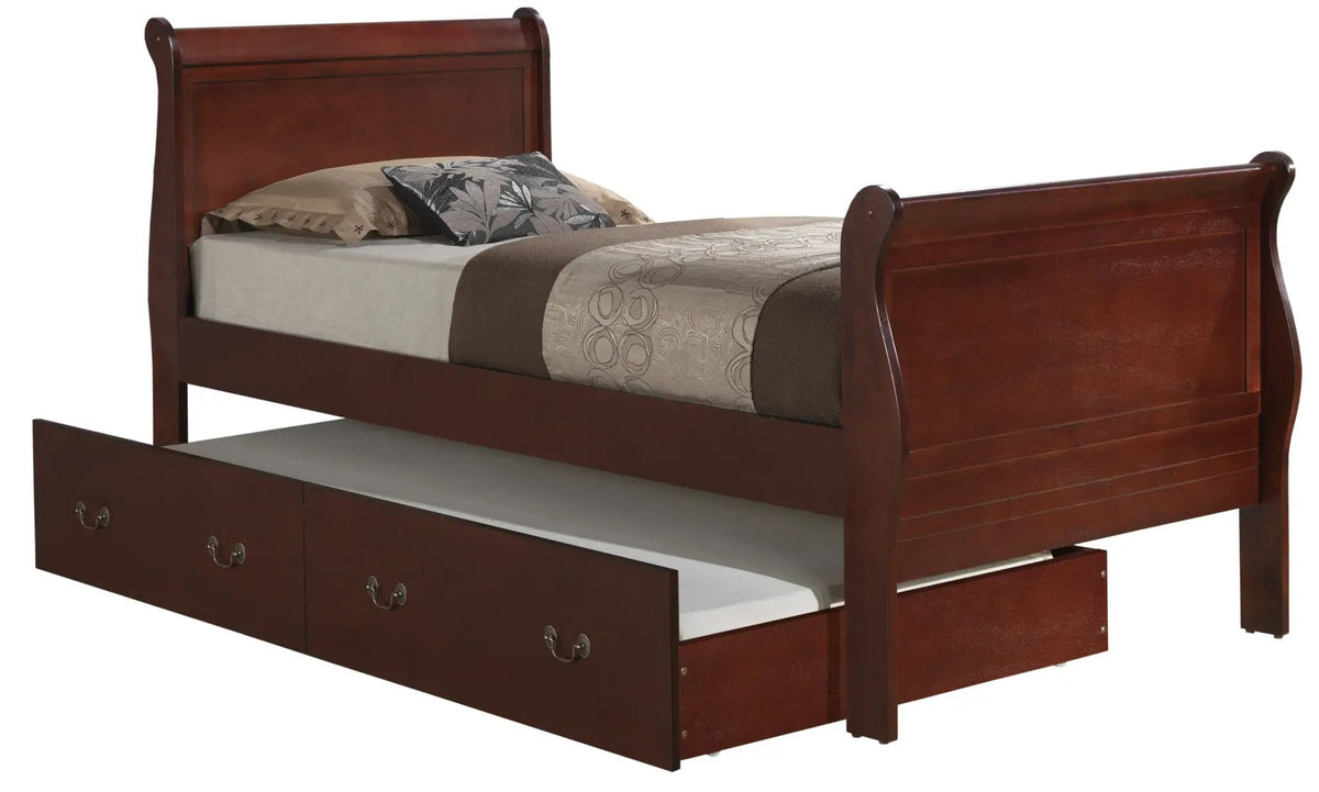 Elegant Trundle Bed With Timeless Charm by HouseOfZazla