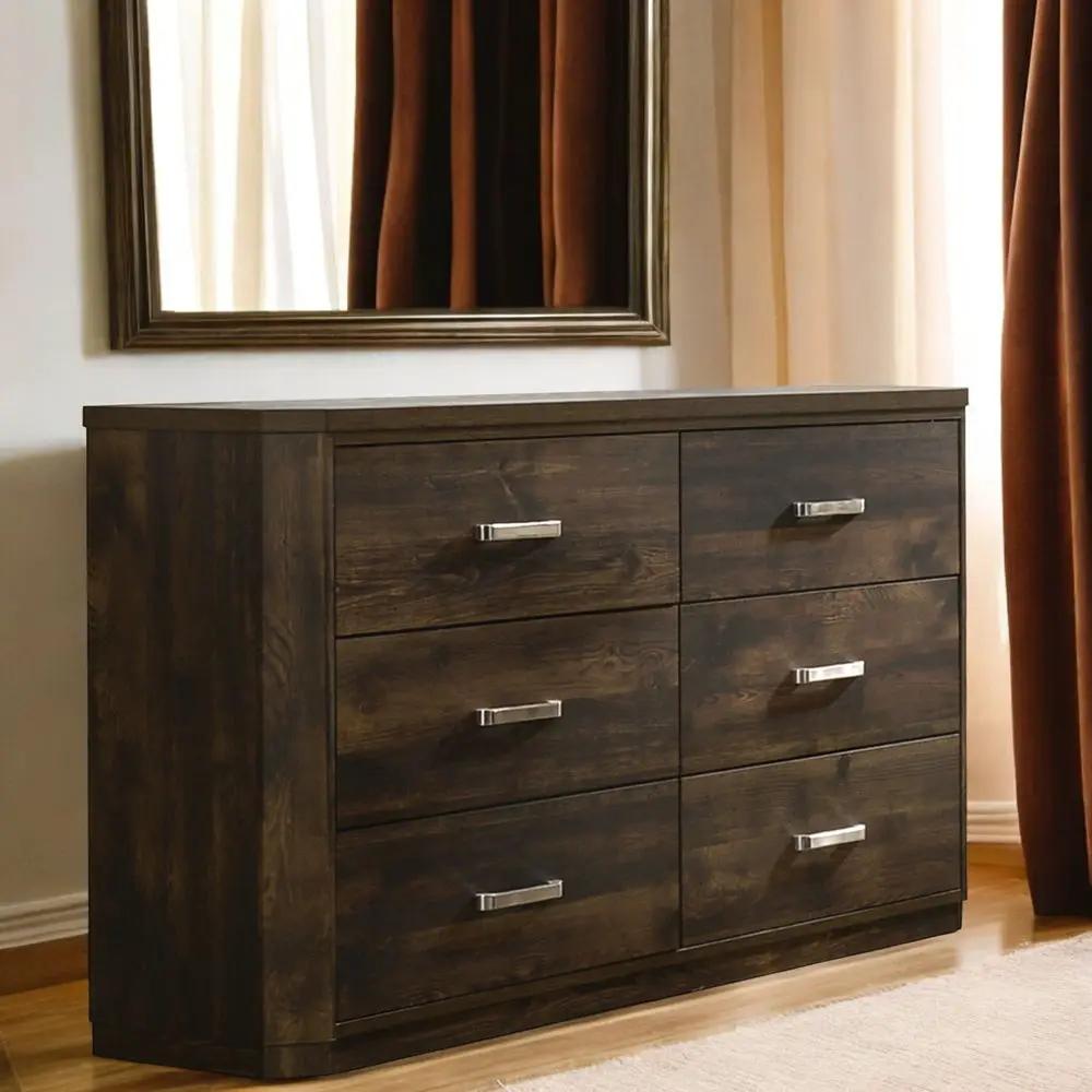 Elettra - Dresser - Rustic Walnut by Unique Piece Furniture