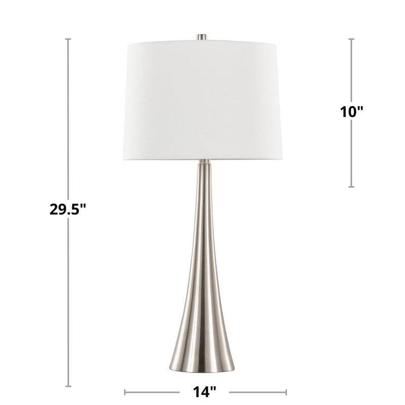Diana - Contemporary Table Lamp (Set of 2) by HouseOfZazla