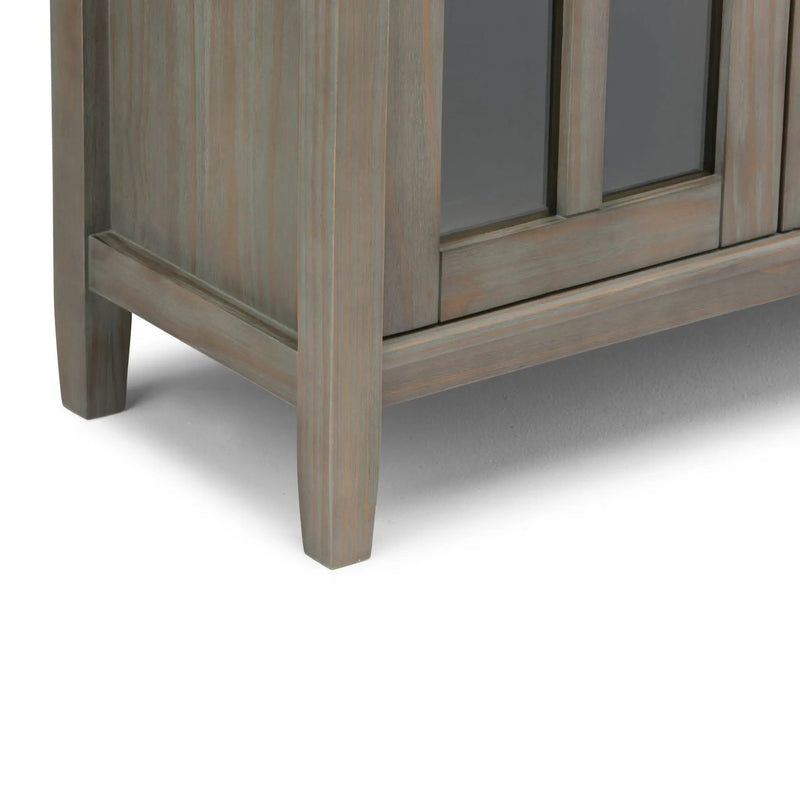 Warm Shaker - Handcrafted Low Storage Cabinet by HouseOfZazla