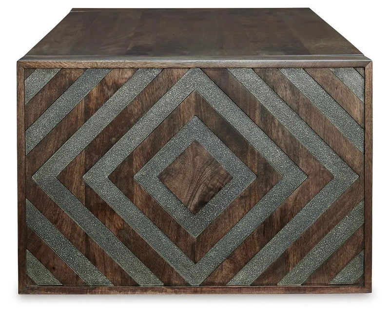 Dreggan - Rectangular Cocktail Table - Brown by Unique Piece Furniture