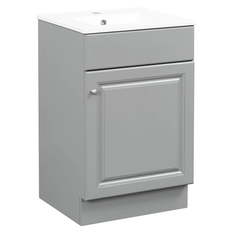 Bathroom Vanity With Sink, Cabinet With Adjustable Shelf