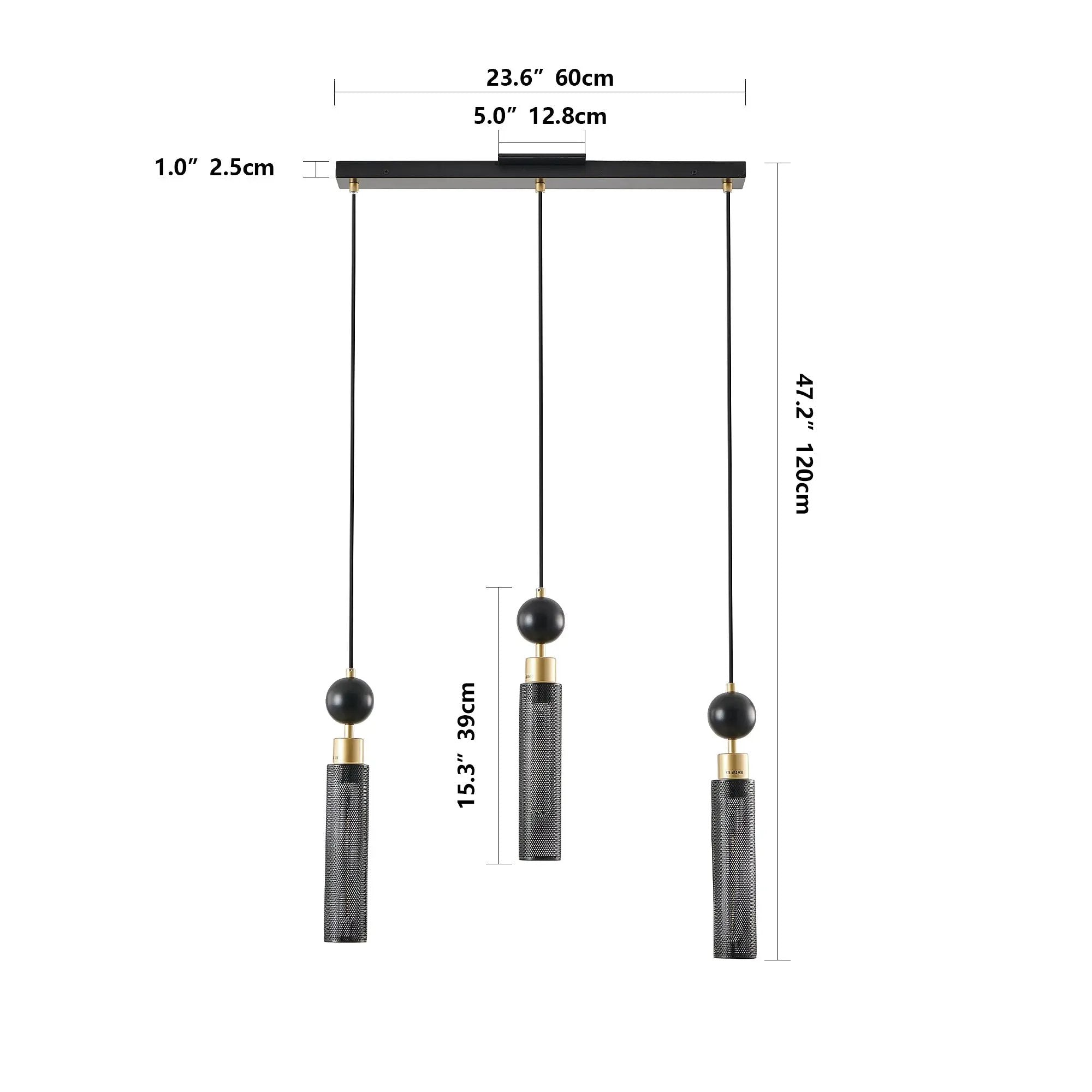 25" Modern Pendant Chandelier by HouseOfZazla