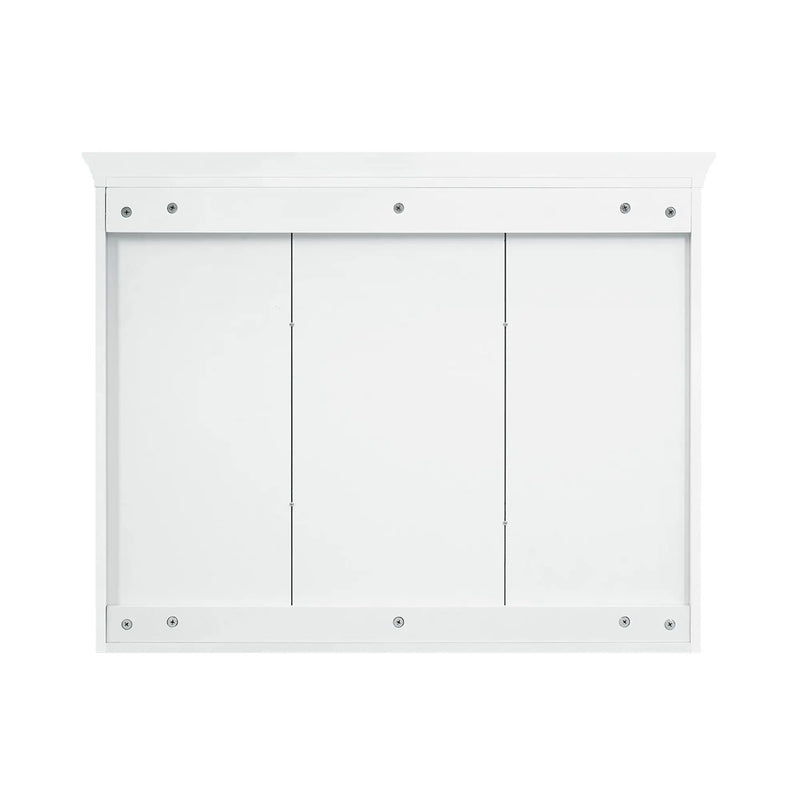 Wall Mount Mirror Cabinet With Adjustable Shelves, Soft Closing Hinges