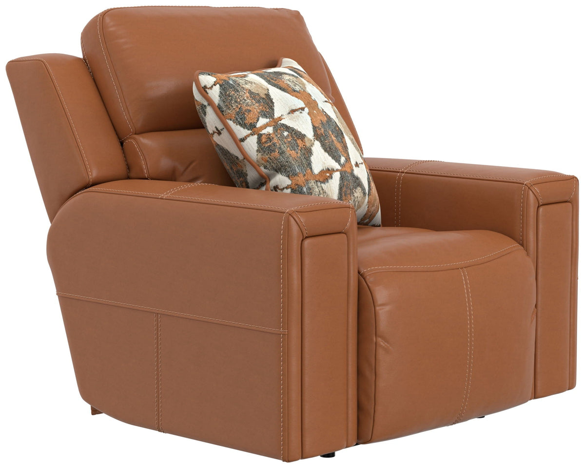Arezzo - Power Headrest Power Lay Flat Recliner With Zero Gravity/Extended Ottoman, photo 6 of 8
