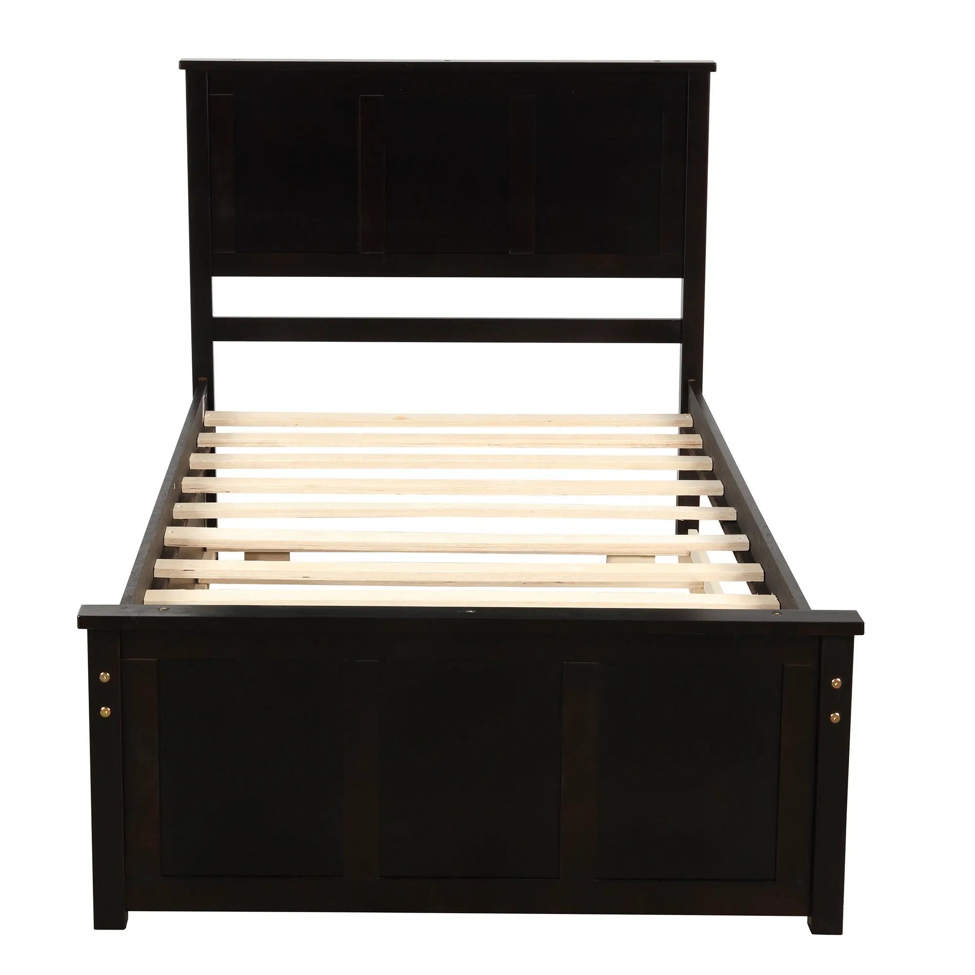 Platform Storage Bed With 2 Wheel Base Drawers by Unique Piece Furniture