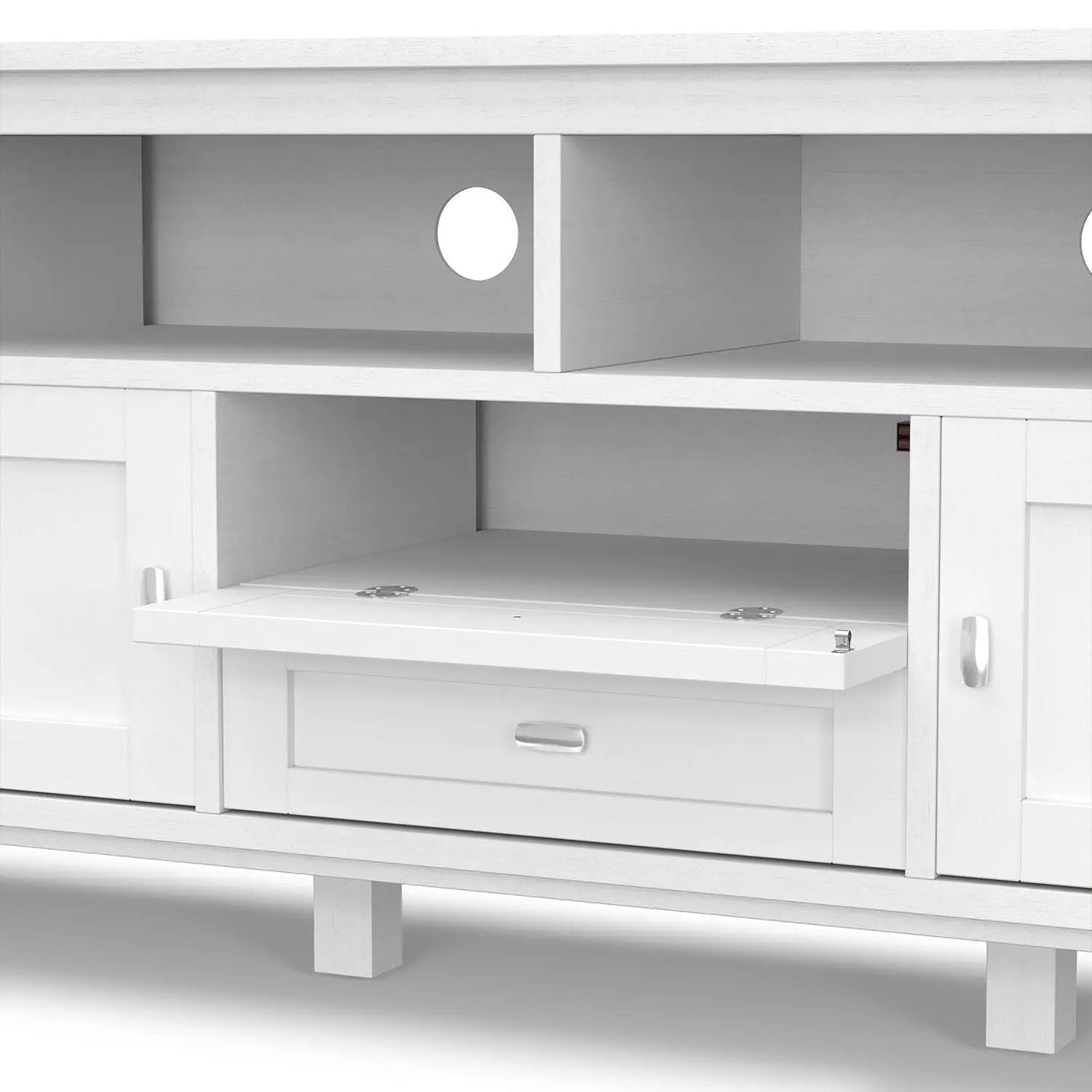 Warm Shaker - TV Media Stand, Handcrafted by Unique Piece Furniture